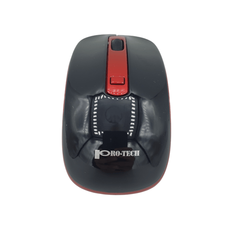 بروتيك | ماوس لاسلكية ابيض / اسود PRO-TECH | Wireless Mouse M14WL