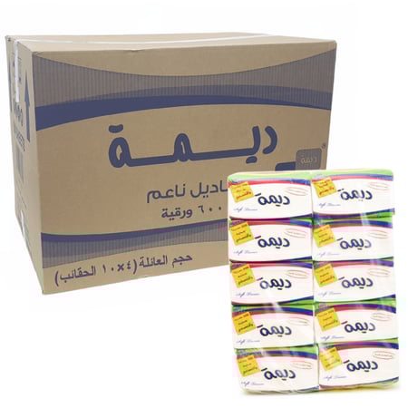 مناديل ديمة ٦٠٠