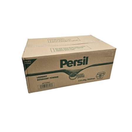 هنكل | برسيل | مسحوق غسيل الملابس | منخفض الرغوة | اوتوماتيك | اخضر | 6.8 كجم | كرتون | 2 حبة
