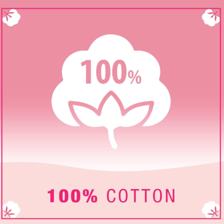 جونسون | اقراص ازالة المكياج | قطن خالص ناعم بشكل طبيعي | تمتص بقوة ولطيفة | 80 قرص مستدير Johnson's | Pure Cotton Pad | 80 pcs