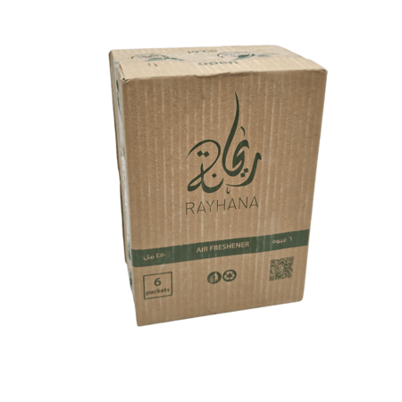 ريحانة | بخاخ معطر جو | عود | 450 مل | كرتون | 6 حبة RAYHANA | Air Freshener Spray | Oud | 450 ml | Carton | 6 pcs