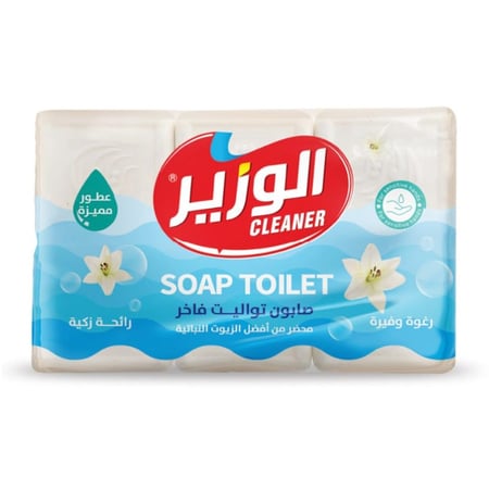 الوزير فاسترين قطعة صابون تواليت فاخر زيوت طبيعية 75 جرام