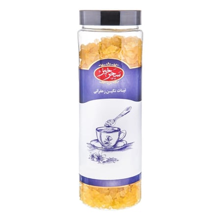 سحر خيز | حبيبات سكر نبات طبيعي بالزعفران | 500 جرام