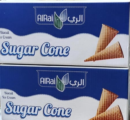 الري | كرتون بسكويت ايسكريم وافل مقرمش سكري 300 حبة | AL300