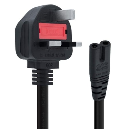 سلك طاقة مع فيوز بلايستيشن طابعة جودة عالية 1 متر