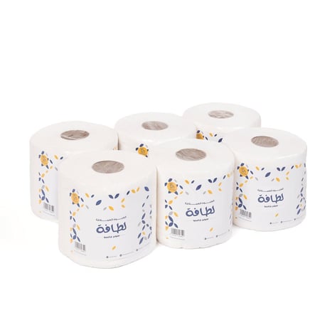 لطافة | حزمة 6 رول ماكسي رول العبوة العملاقة 300 متر LT300-6