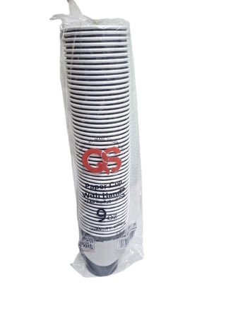 كيو اس | كرتون كاسات ورق | شاي | بيد | 9 انز | 50 حبة | 20 شدة | QS9C