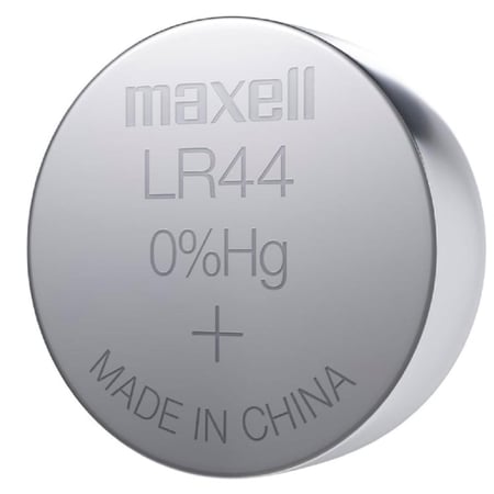 ماكسيل / 10 قطع بطارية دائرية ليثيوم 1.5 فولت / LR44 AG13 A76