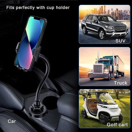 ستاند جوال | في حامل الاكواب للسيارة Car Cup Holder | Phone Mount