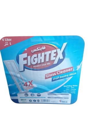 فايتكس | سائل منظف وملمع الزجاج | 4 لتر + 650 مل | كرتون | 4 شدة | FT16