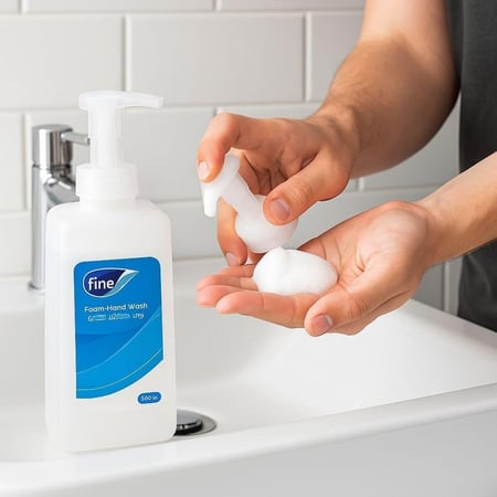 فاين | كرتون رغوة لغسيل اليدين 900 مل 12 حبة FN900-12