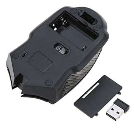 ماوس لاسلكية اسود Wireless Mouse 2.4G Portable 2400DPI