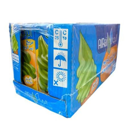 الري | كرتون مزيج آيس كريم جاهز بعدة نكهات 1 لتر 12 حبة