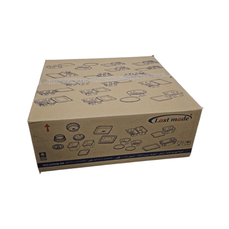 لاست ميد | علب حلى مربع | شفاف | مع غطاء شفاف | صغير | (S) | 9x15x15 سم | كرتون | 225 حبة