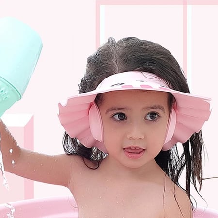 واقي الشامبو والماء للاطفال Baby Shower Cap | Shampoo Shield
