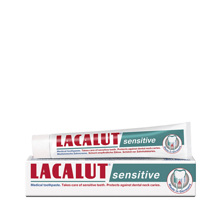 لاكالوت | معجون اسنان | للاسنان الحساسة | 75 جم LACALUT | Sensitive Toothpaste | 75ml
