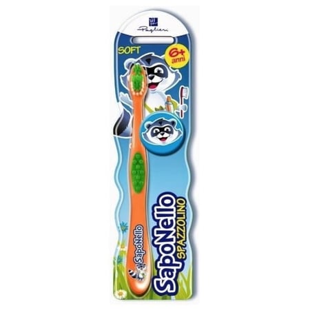 فرشاة اسنان سابونيلو - 6 سنوات فما فوق Saponello Toothbrush 6+ years