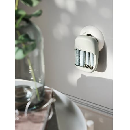 ايكيا | شاحن بطاريات صغيرة وكبيرة IKEA | STENKOL | AA AAA Battery Charger
