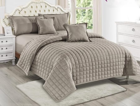 مفرش MOOD مضفوط نفر ونص  صيفي ليمنحك الجمال والاناقة