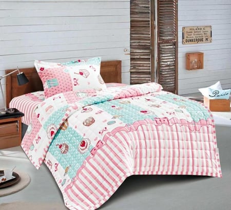 مفرش اطفال رسوم مخمل مضغوط ناعم