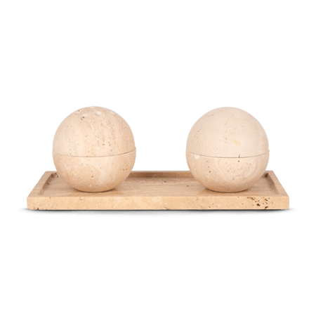 مبخرة "حنان" – طقم ترافرتين بيج