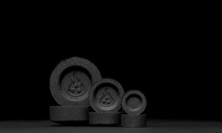 15 علب فحم بخور حجم وسط | 60 قرص