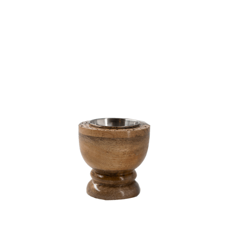 طقم مبخرة بنقوش عربية - مسطّح