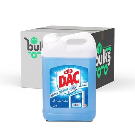 داك منظف الزجاج 4 لتر × 4 - كرتون