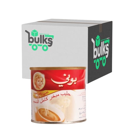 بوني حليب مبخر كامل الدسم 170 جرام * 48