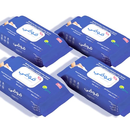 مناشف مبللة مطهّرة للأسطح