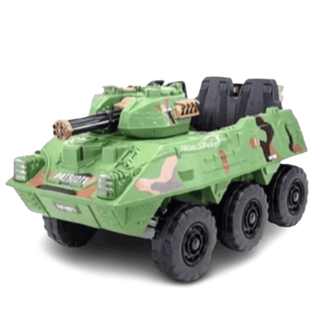 دبابة كهربائية بخمسة محركات