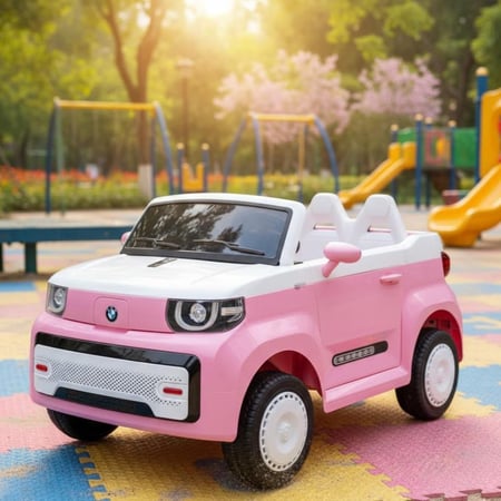 سيارة هيلوكيتي بشعار BMW للبنات