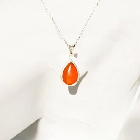 تعليقة عقيق الكارنيليان