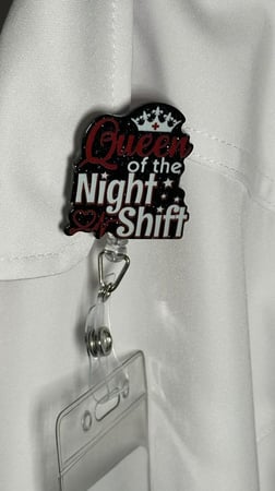 Card holder QUEEN OF THE NIGHT SHIFT