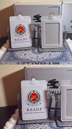 حامل بطايق- جلد  طولي -حسب الطلب