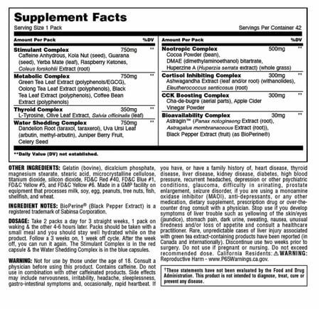 Animal Advanced Cuts Pill Packs (42 packs)- أنيمال أدفانسد كاتس
