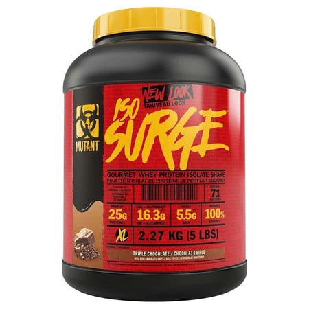 Iso Surge Triple Choc Flv 2.27kg - بروتين مصل اللبن المعزول Mutant ISO Surge - chocolate