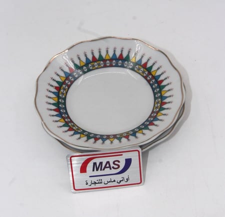 طقم صحون 6حبات عسيري