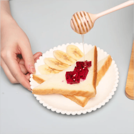 عصي عسل خشبة من اواني ماس اعود عسل خشبية مبرومة