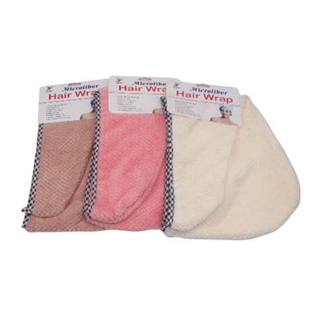 مناشف رأس فاخرة لتجفيف الشعر بسرعة وبشكل طبيعي حبة واحدة