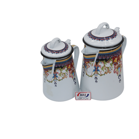 ابريق مغربي غضار نقشة تراثية جميله تعطي رونق الابداع والجمال
