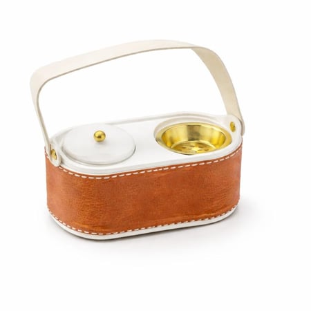 مبخرة أنيقة على شكل حقيبة مرتبة