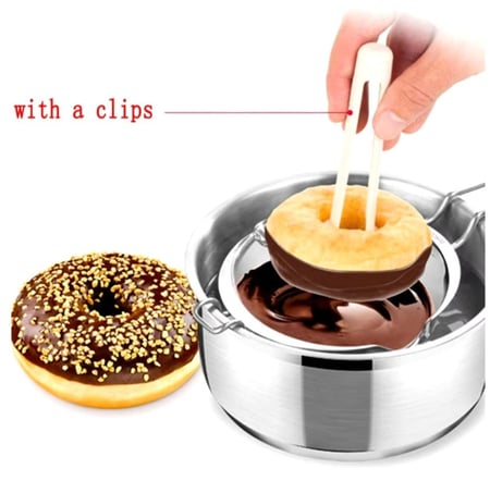 صانع حلوى الدونات قالب دونات بلاستيك مميز