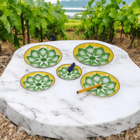 صحن غضار صغير للمائدة