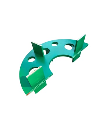 طاولة عشاء تراثية بنقشة الغضار احمر