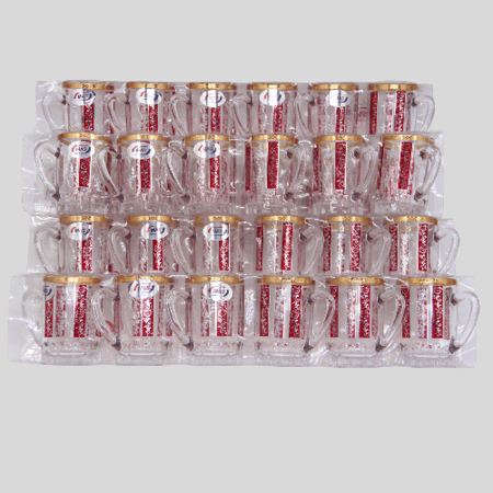 تجدد التراث مع بيالة شاي بنقوش تقليدية متنوعة 6 بيالات