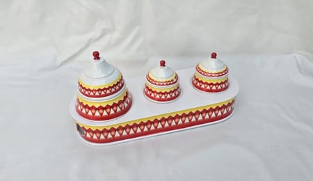 طقم تمريات غضار انيقة