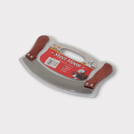 أداة تقطيع البيتزا يد خشب