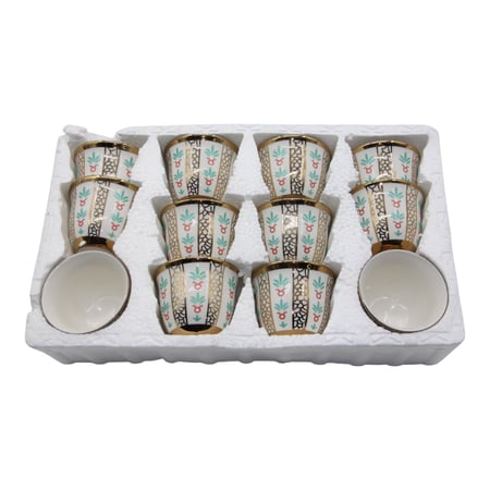 طقم فناجيل البادية مذهب أصلي