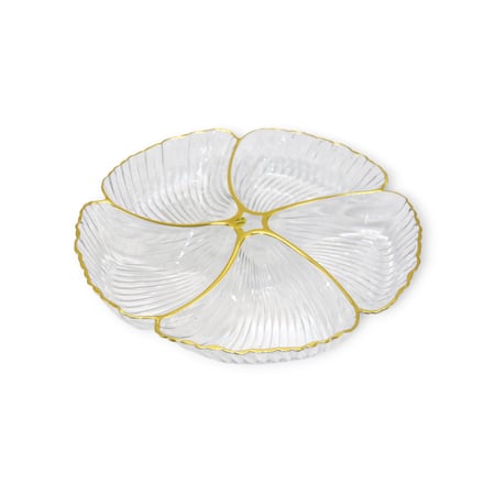 صحن حلويات والمكسرات